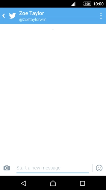 Press the text input field.