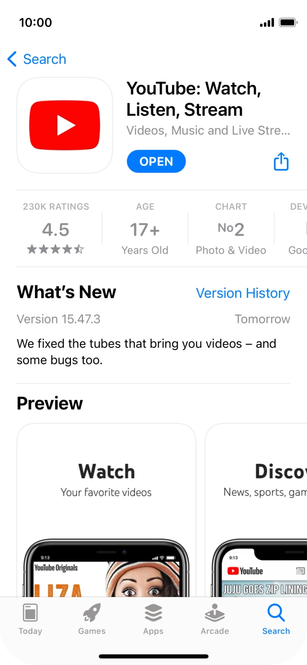 Slide your finger upwards starting from the bottom of the screen to return to the home screen.