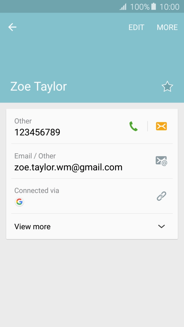 Press the required number.