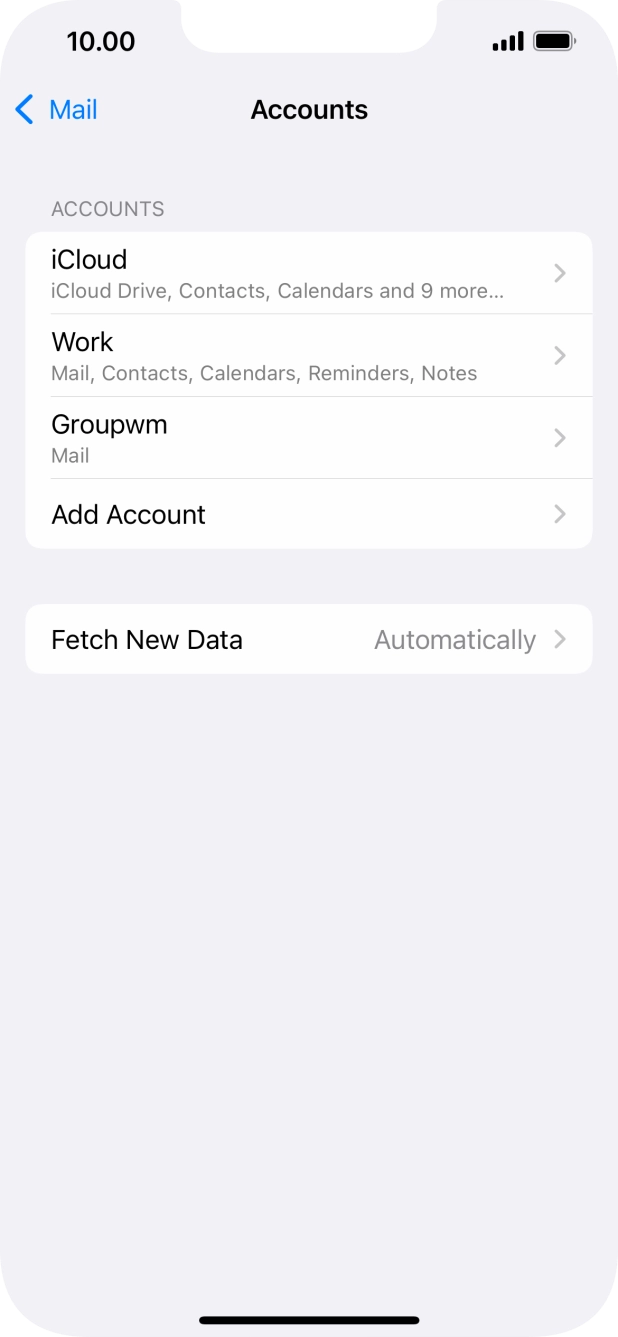 Press Fetch New Data.