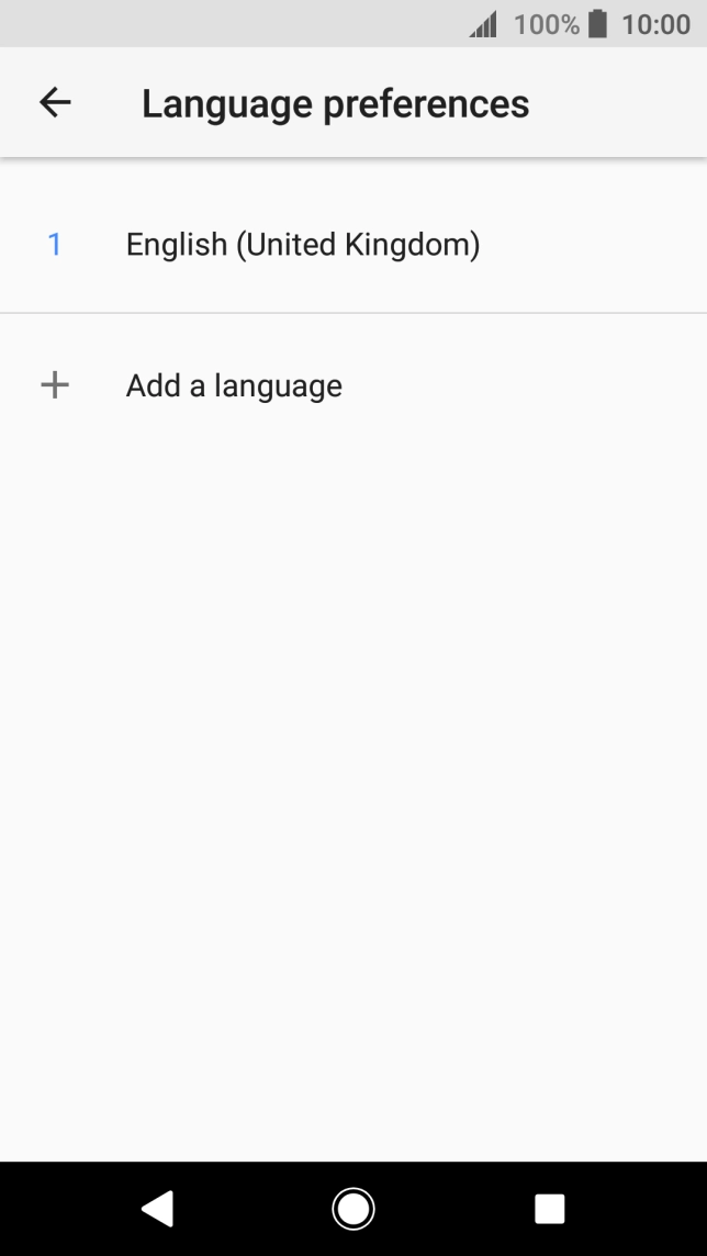 Press Add a language.