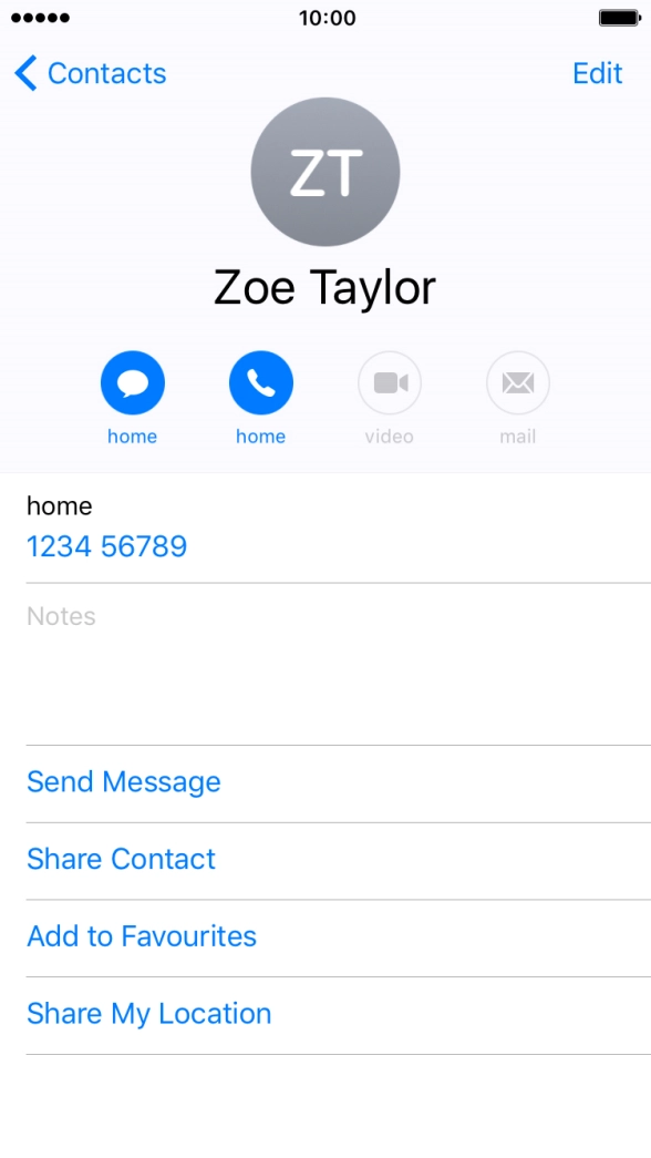 Press the Home key to return to the home screen. Press the Home key to return to the home screen.