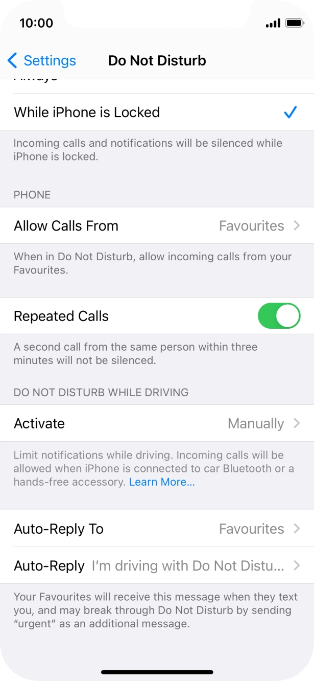 Press the indicator next to Press the indicator next to