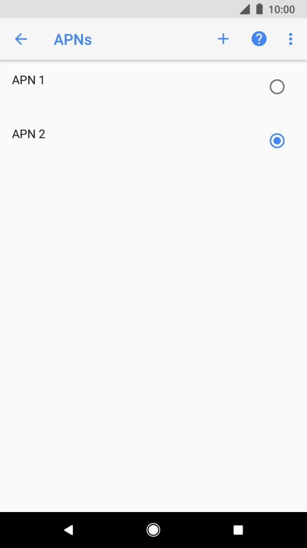 Press the Home key to return to the home screen. Press the Home key to return to the home screen.