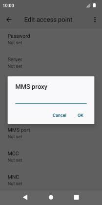 Key in 10.1.1.180 and press OK.