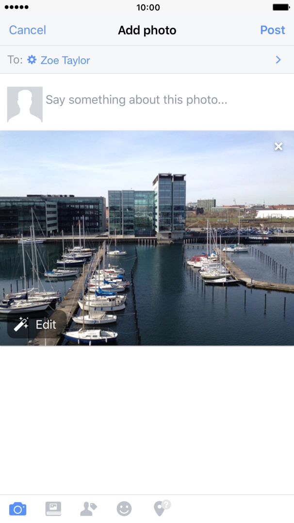 Press arrow right next to 