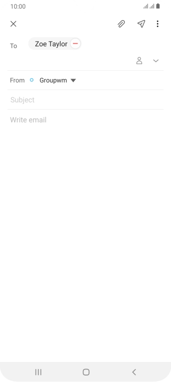 Press Subject and key in the required subject. Press Subject and key in the required subject.