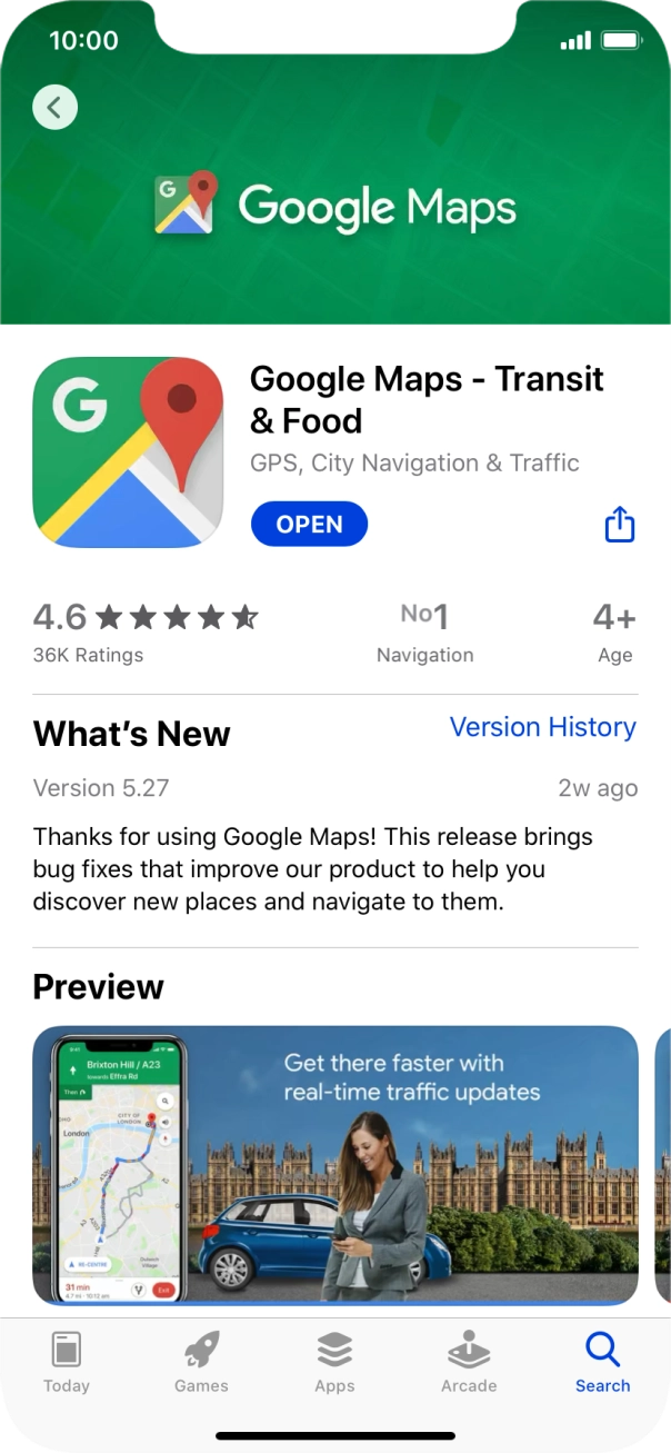 Slide your finger upwards starting from the bottom of the screen to return to the home screen.