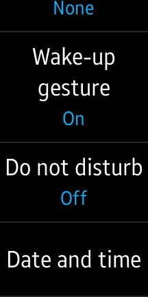 Press Date and time.