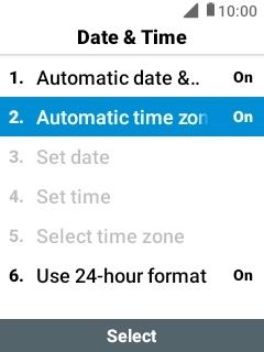 Press Disconnect to return to the home screen.