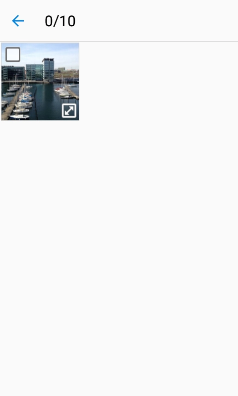 Press the required picture.