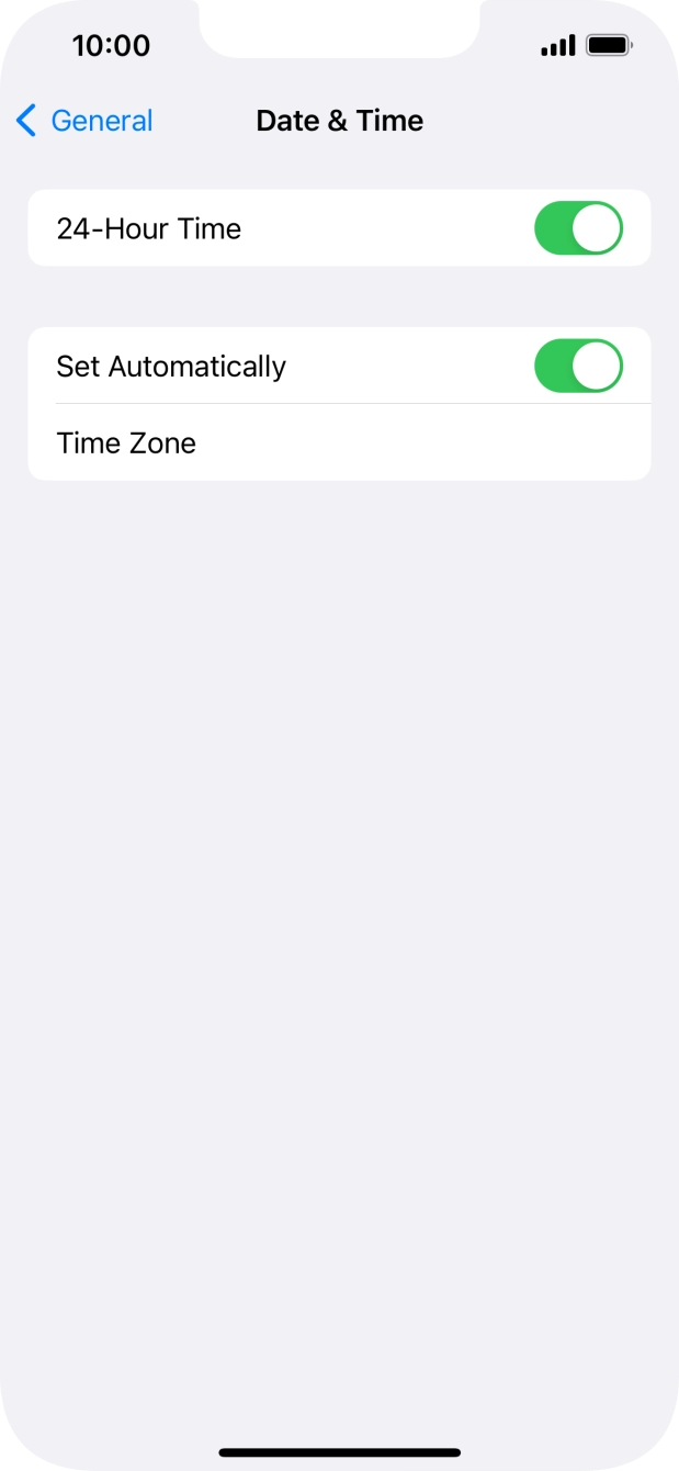 Slide your finger upwards starting from the bottom of the screen to return to the home screen.