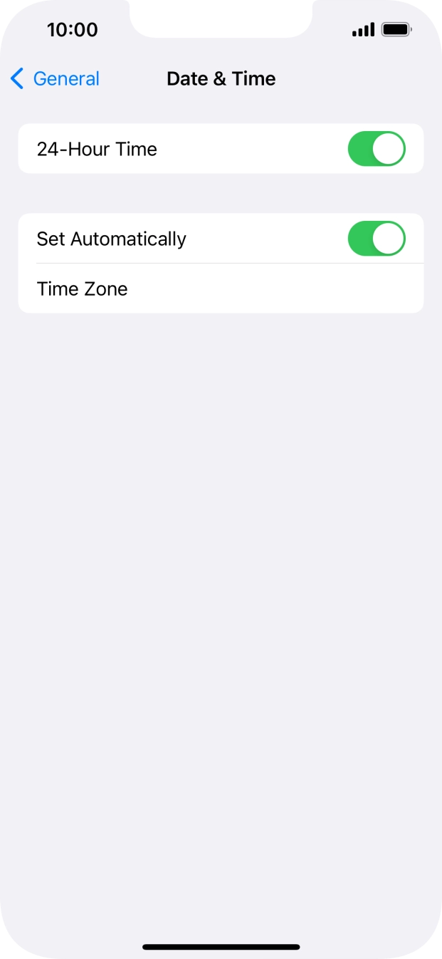 Slide your finger upwards starting from the bottom of the screen to return to the home screen.