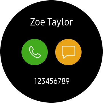 Press the call icon.