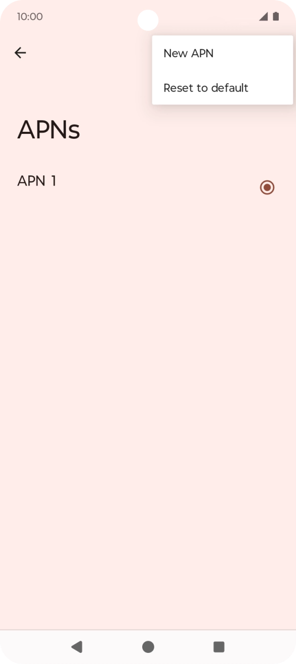 Press New APN.