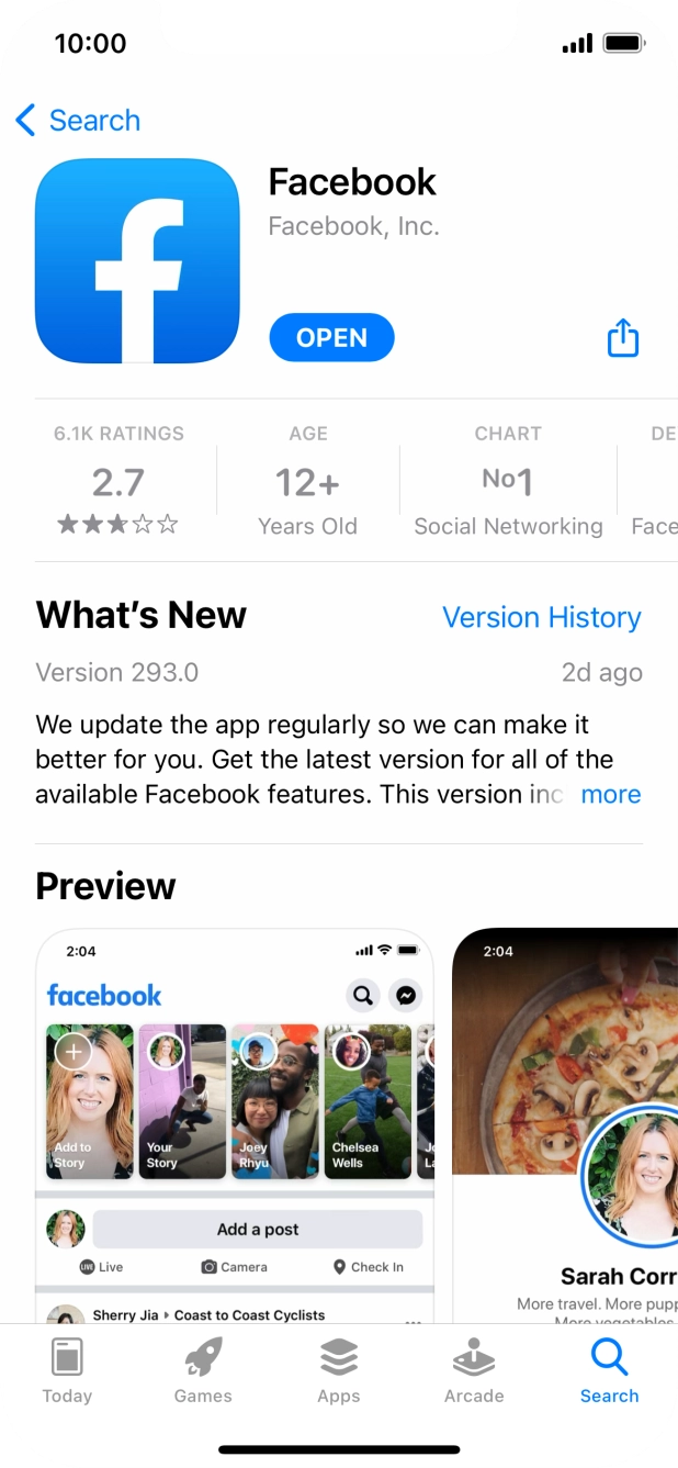 Slide your finger upwards starting from the bottom of the screen to return to the home screen.