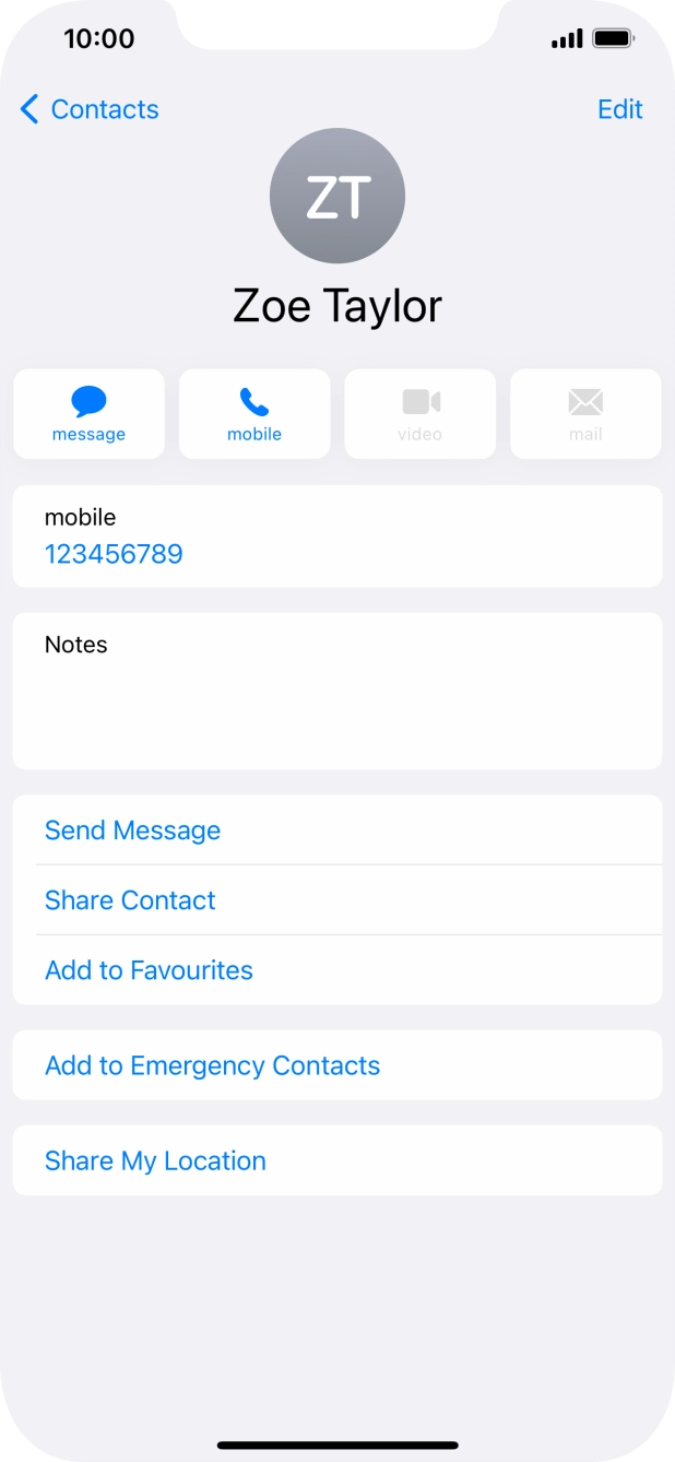 Slide your finger upwards starting from the bottom of the screen to return to the home screen.