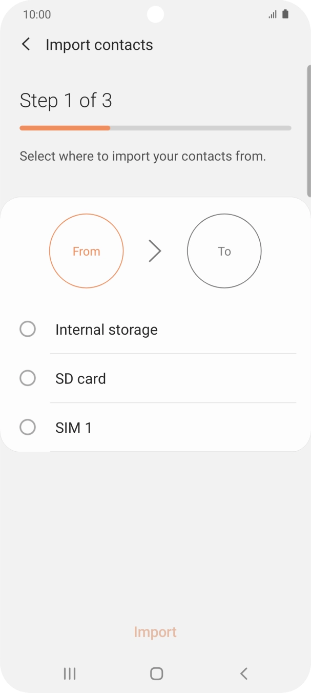 Press the name of your SIM.