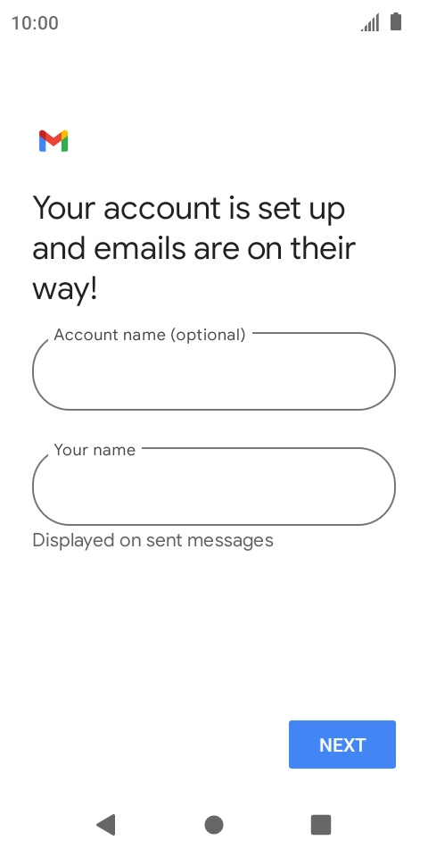 Press the field below 