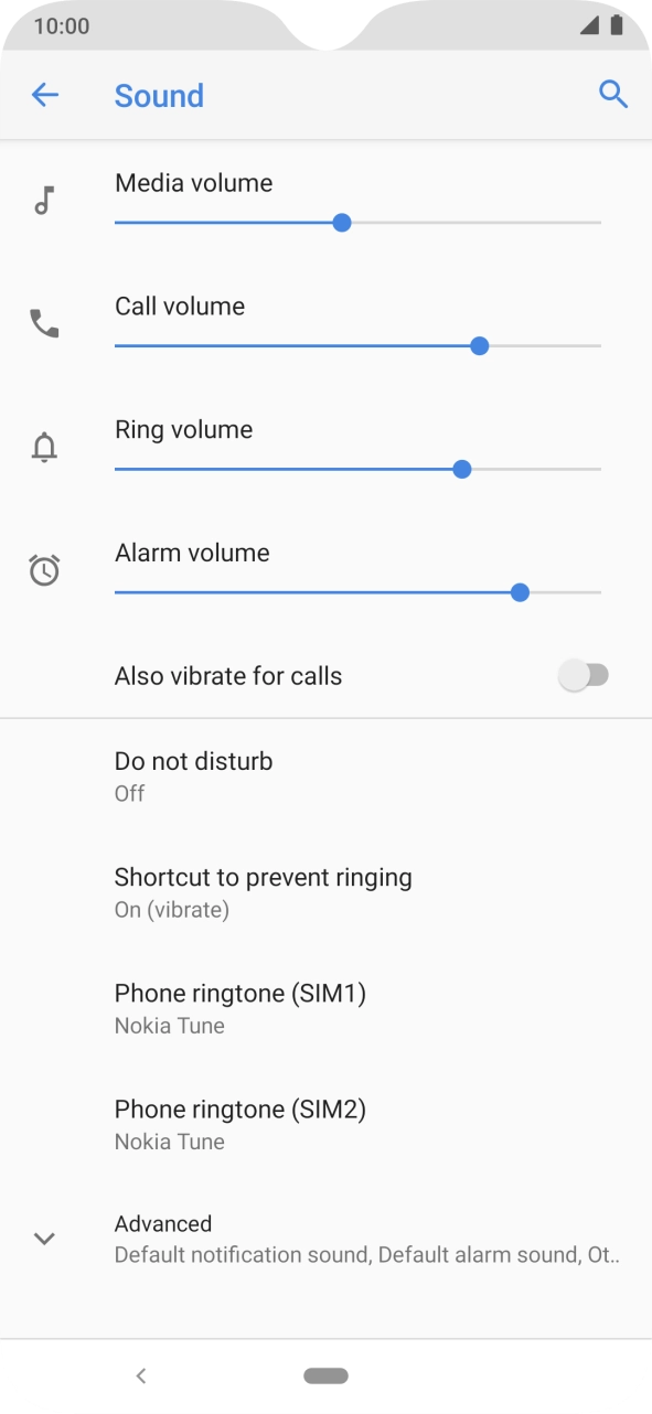 Press Phone ringtone.