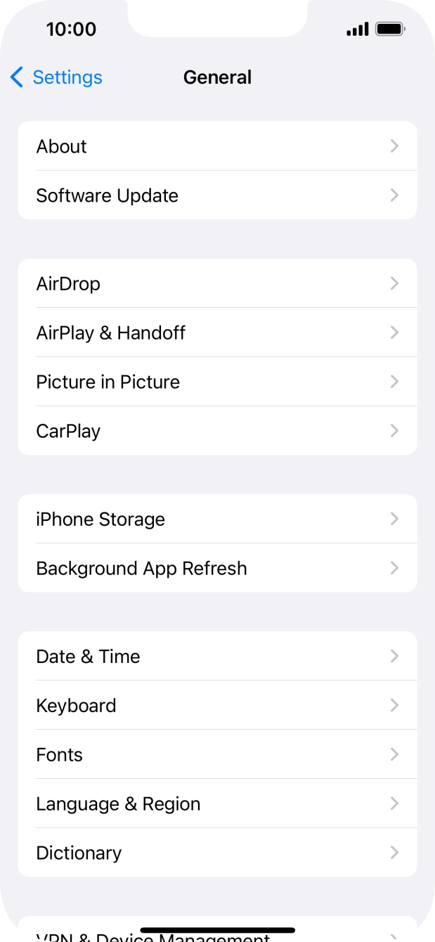 Press Background App Refresh. Press Background App Refresh.
