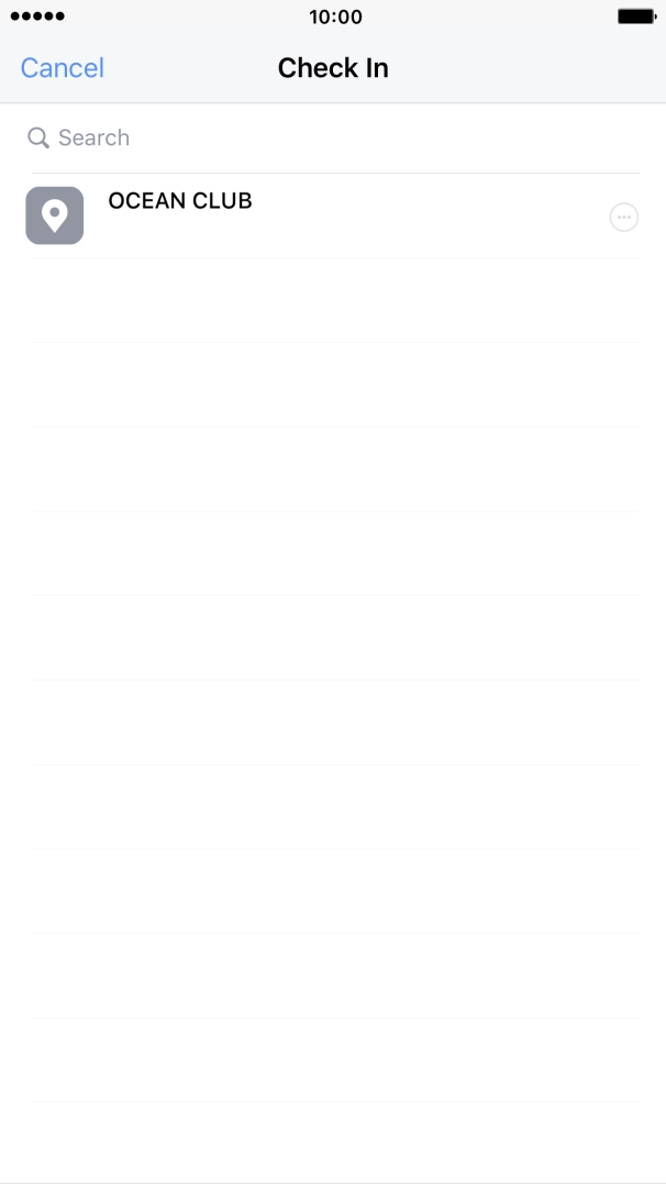 Press Search and key in the required search word.