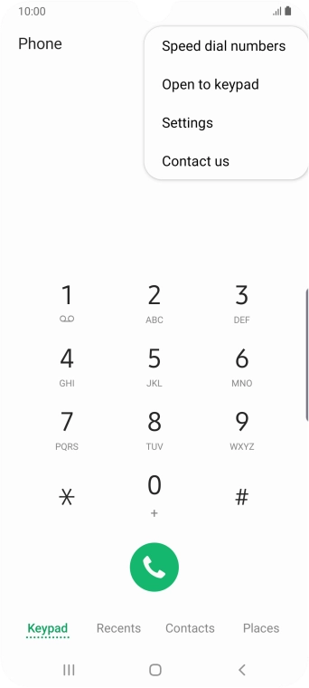 Press Settings. Press Settings.