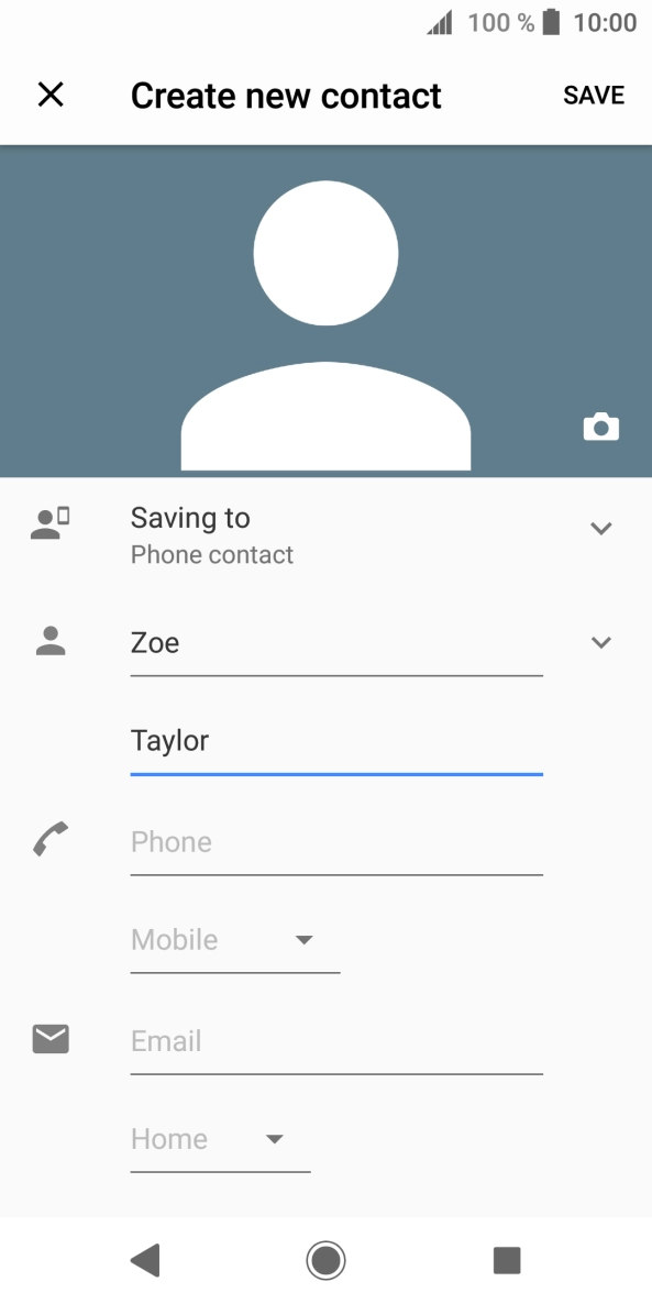 Press Phone and key in the phone number.