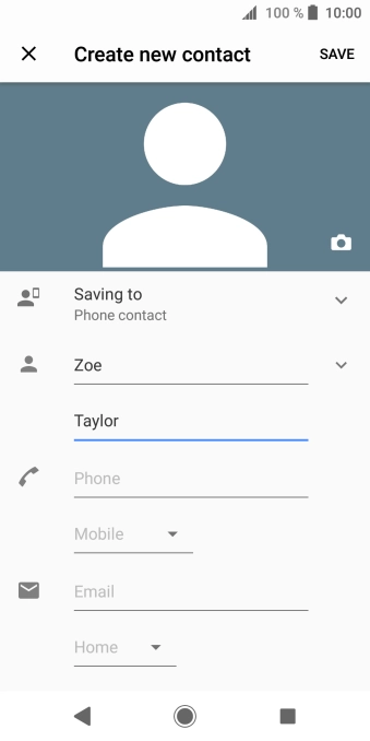 Press Phone and key in the phone number.