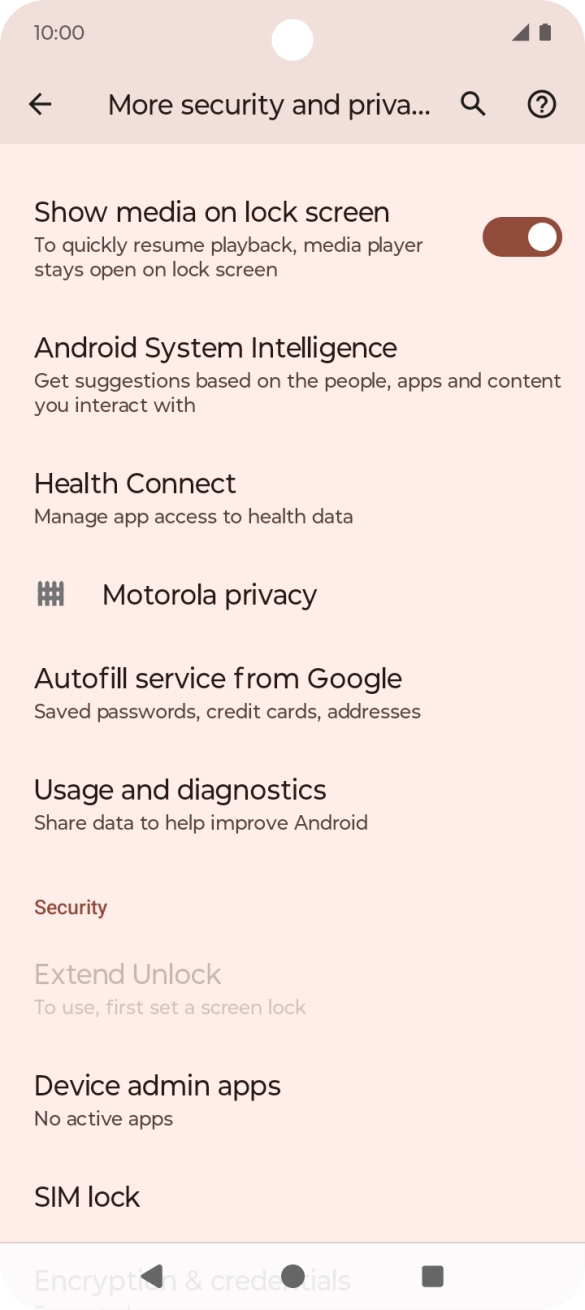 Press SIM lock. Press SIM lock.