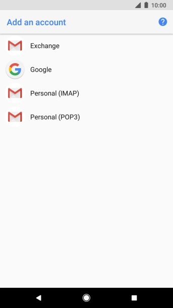 Press Personal (POP3). Press Personal (POP3).