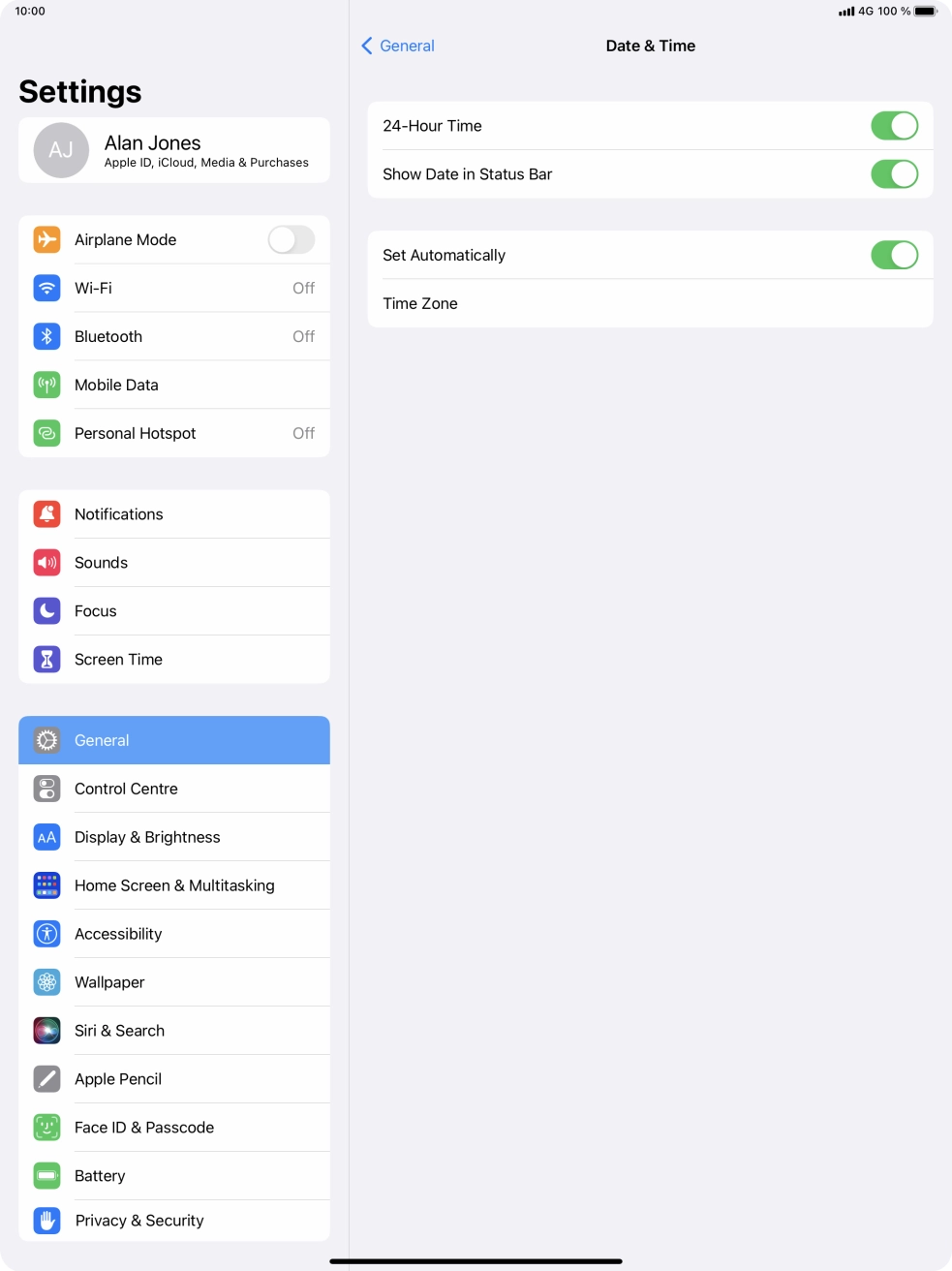 Slide your finger upwards starting from the bottom of the screen to return to the home screen.