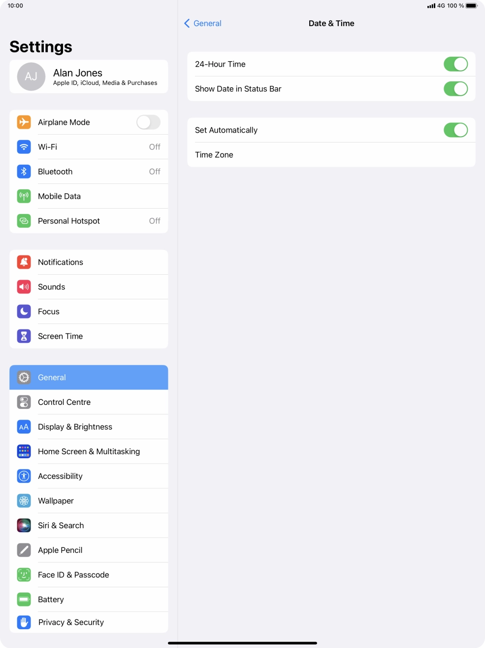 Slide your finger upwards starting from the bottom of the screen to return to the home screen.
