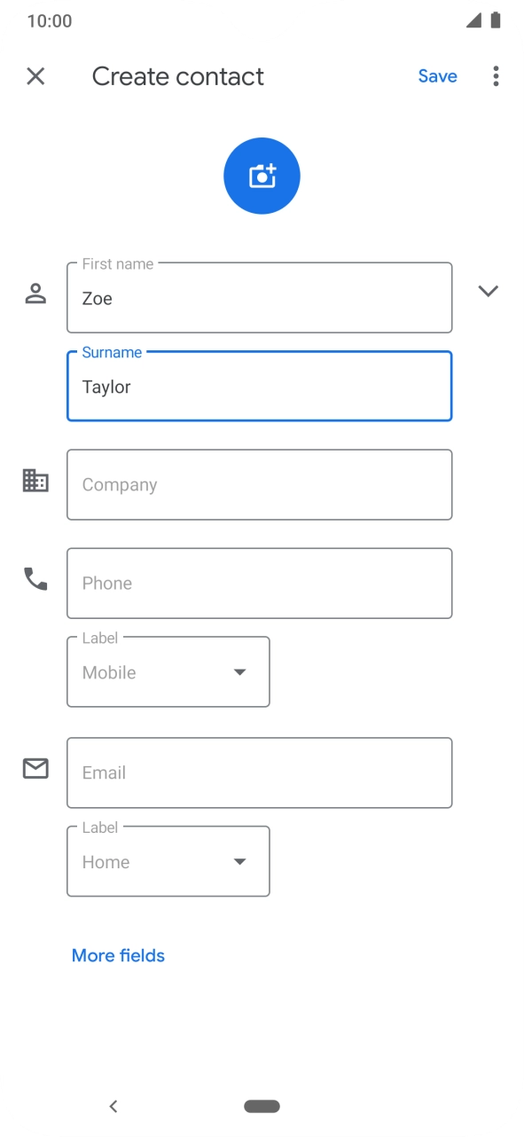 Press Phone and key in the phone number.