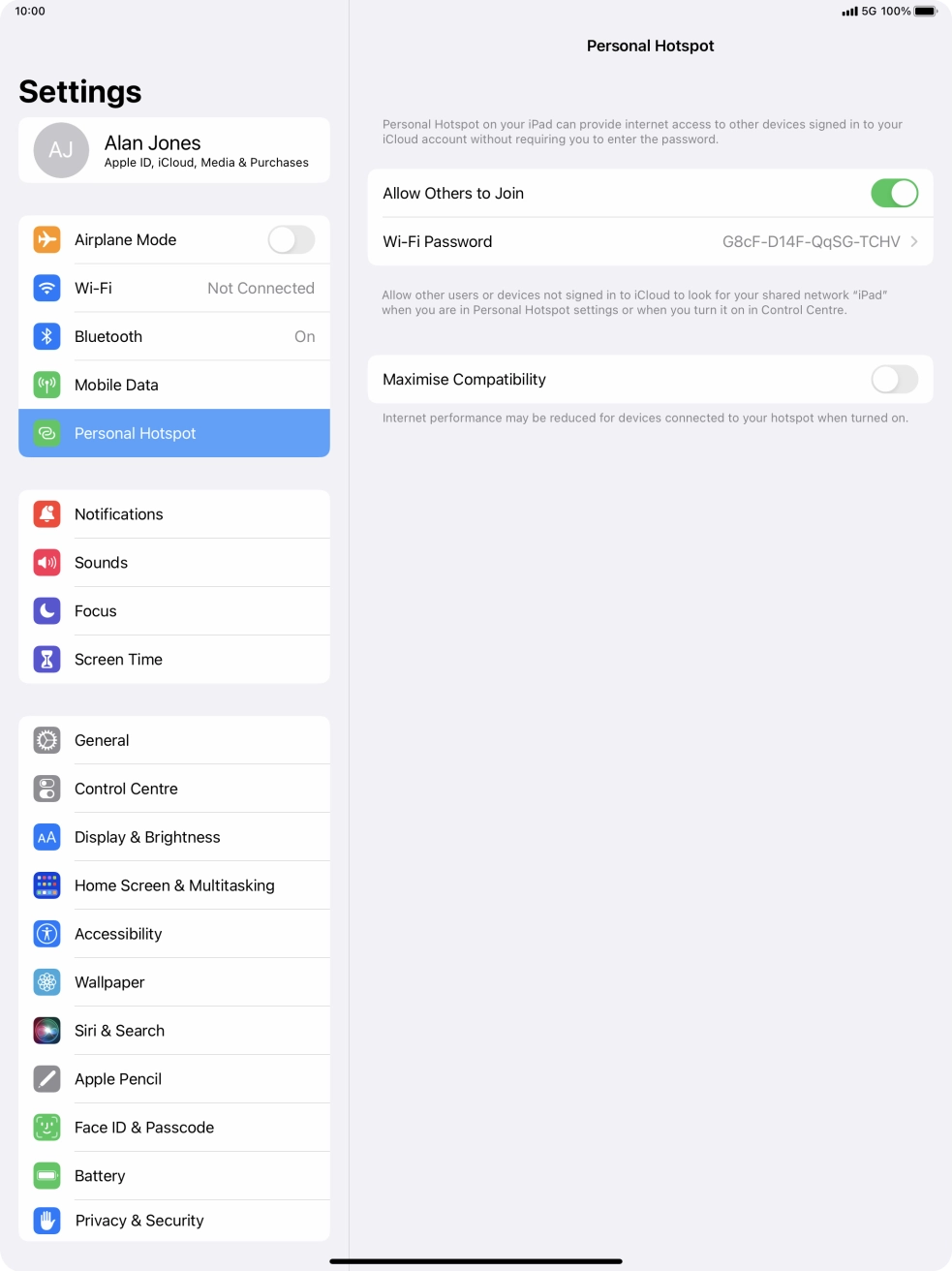 Slide your finger upwards starting from the bottom of the screen to return to the home screen.