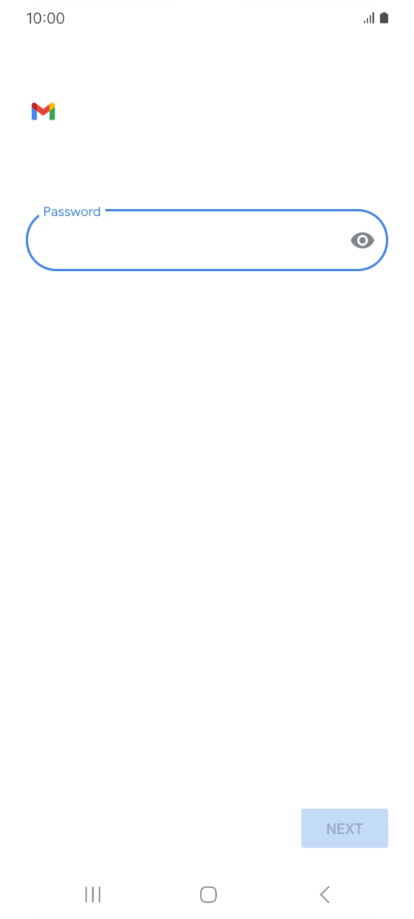 Press the field below 