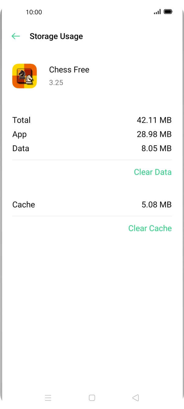 Press Clear Cache.