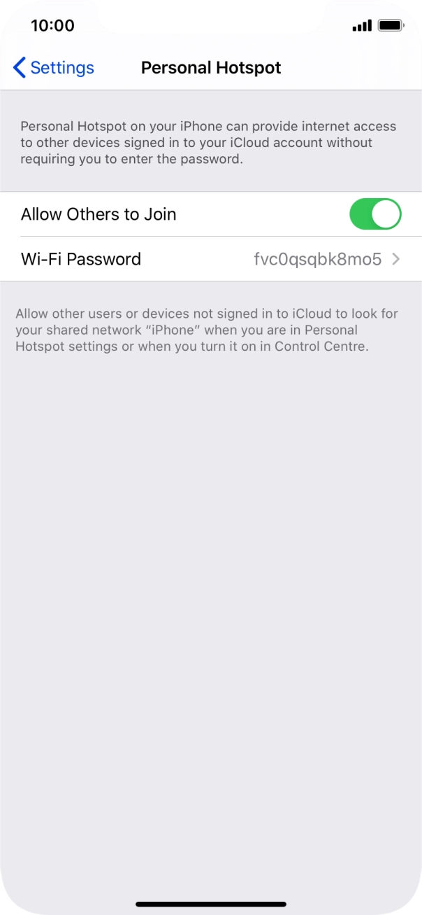 Slide your finger upwards starting from the bottom of the screen to return to the home screen.