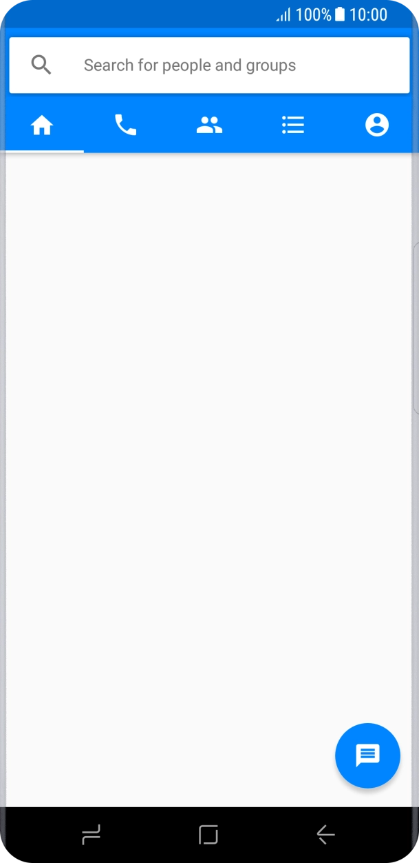 Press the new message icon.
