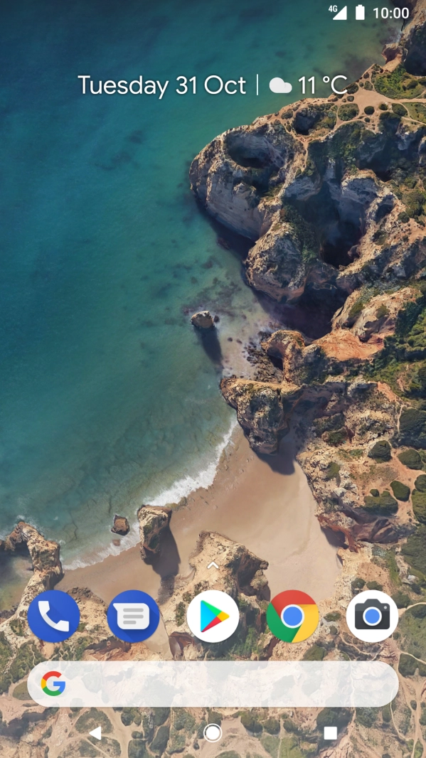 The network mode icon shows the network mode currently used by your phone.