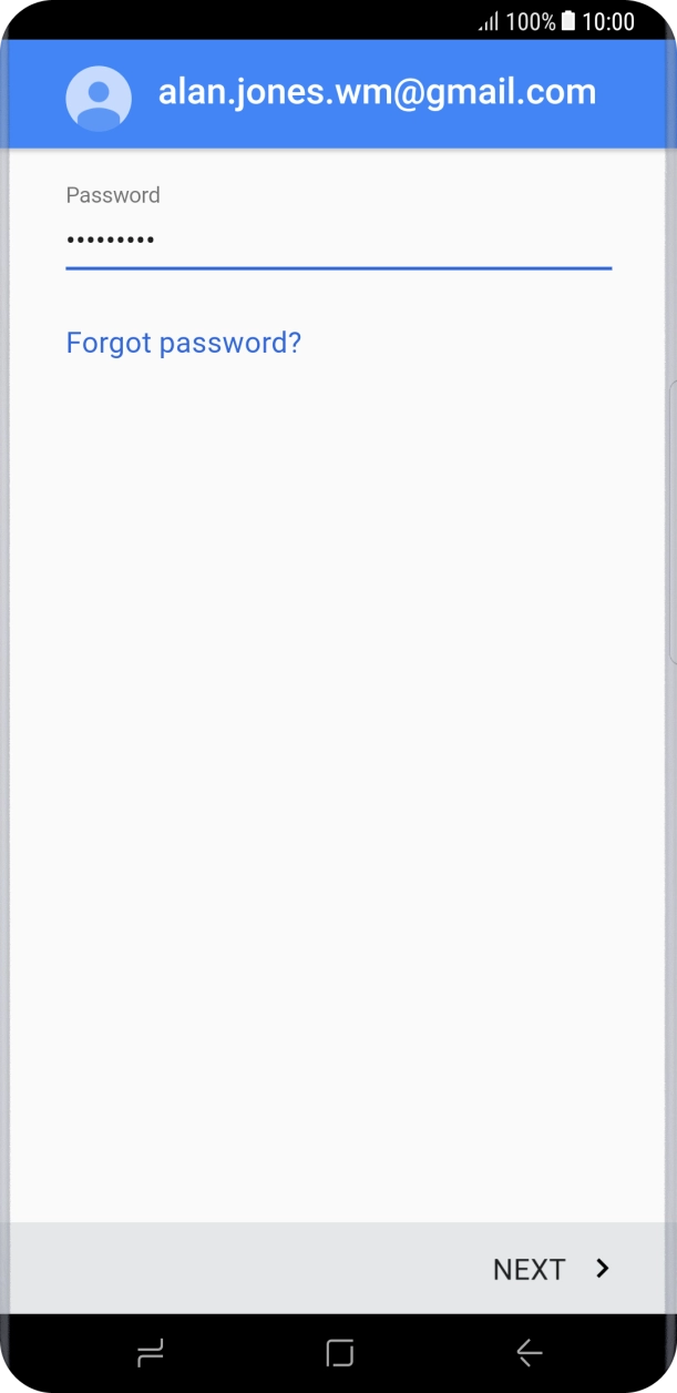 Press NEXT. Press NEXT.