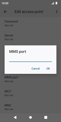 Key in 80 and press OK.