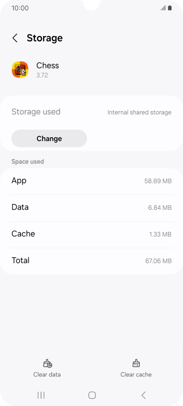 Press Clear cache. Press Clear cache.