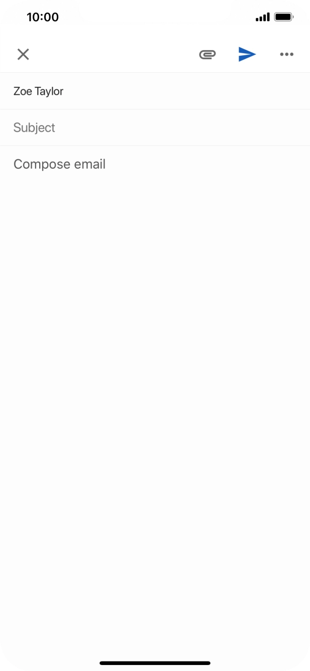 Press Subject and key in the required subject.