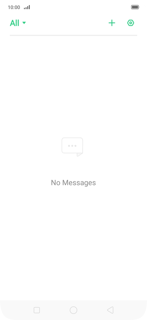 Press the settings icon.