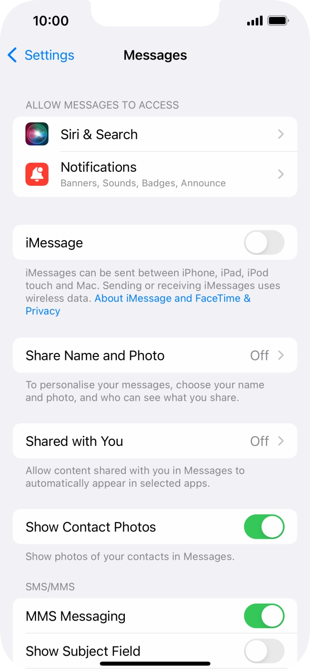 Slide your finger upwards starting from the bottom of the screen to return to the home screen.