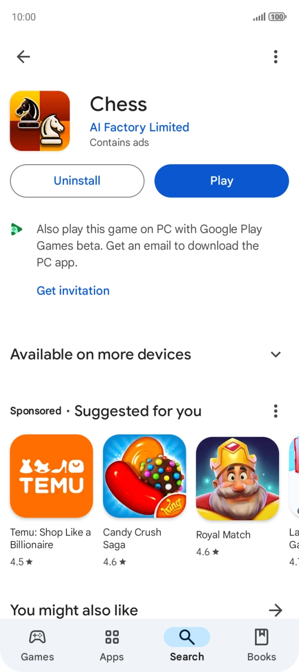 Slide your finger upwards starting from the bottom of the screen to return to the home screen.