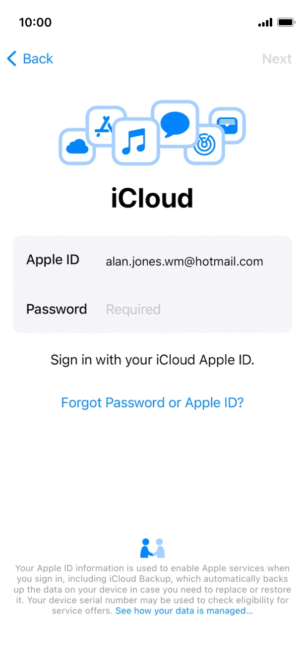 Press the field next to Press the field next to