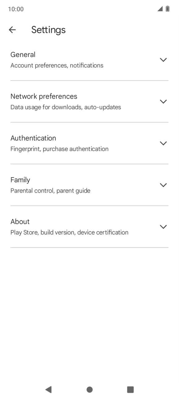 Press Network preferences.