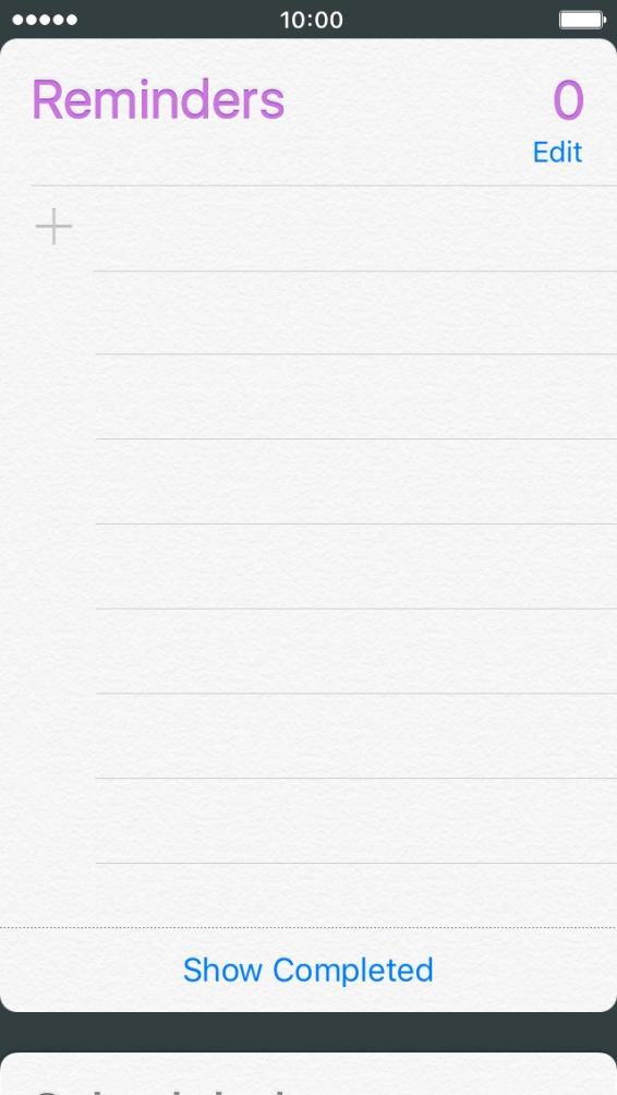 Press the text input field and key in the required text.